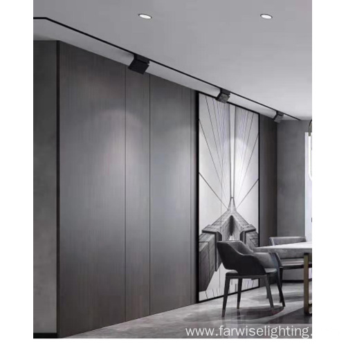 modular linear light adjustable pendant grille light